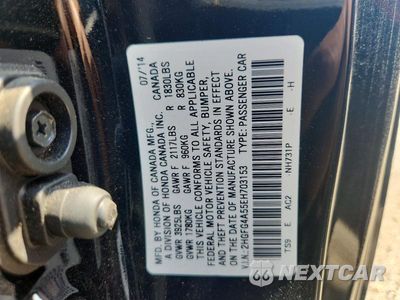 Zdjęcie 12 z 12 samochodu: 2014 HONDA CIVIC SI VIN:2HGFG4A55EH703153 - miniatura