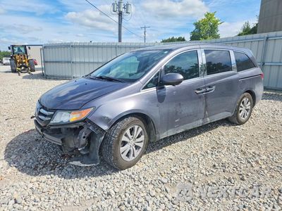 2015 HONDA ODYSSEY EXL 5FNRL5H65FB124022 - główne zdjęcie licytacji z USA - miniatura