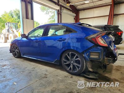 Drugie zdjęcie samochodu z przodu: 2019 HONDA CIVIC SPORT TOURING VIN:SHHFK7H96KU401474 - miniatura