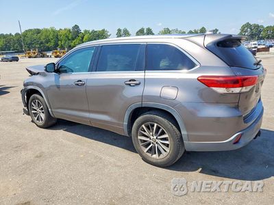 Drugie zdjęcie samochodu z przodu: 2018 TOYOTA HIGHLANDER XLE VIN:5TDKZRFHXJS273848 - miniatura