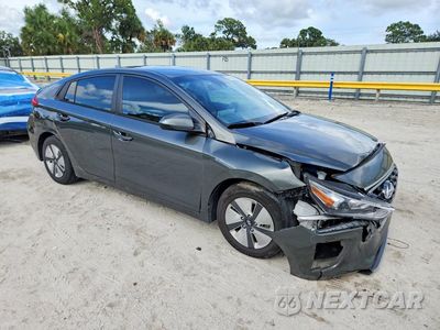 Czwarte zdjęcie samochodu z boku: 2022 HYUNDAI IONIQ BLUE VIN:KMHC65LC8NU271690 - miniatura