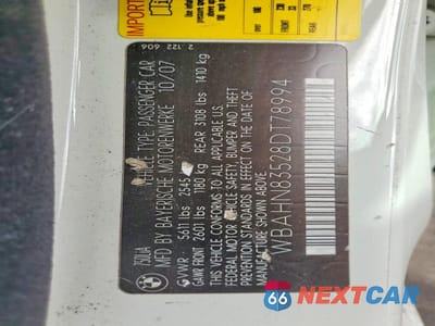 Zdjęcie 12 z 12 samochodu: 2009 BMW 750 LI VIN:WBAHN83528DT78994 - miniatura