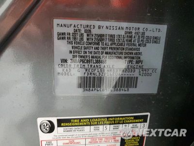Zdjęcie 13 z 13 samochodu: 2026 NISSAN KICKS SV VIN:3N8AP6CB9TL388468 - miniatura