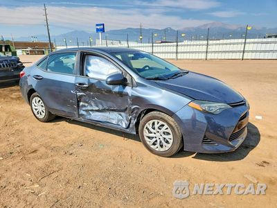 Czwarte zdjęcie samochodu z boku: 2019 TOYOTA COROLLA L VIN:5YFBURHE6KP905899 - miniatura