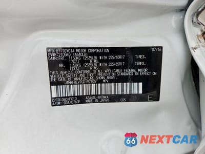 Zdjęcie 14 z 14 samochodu: 2016 TOYOTA RAV4 XLE VIN:JTMRFREV7GD197105 - miniatura