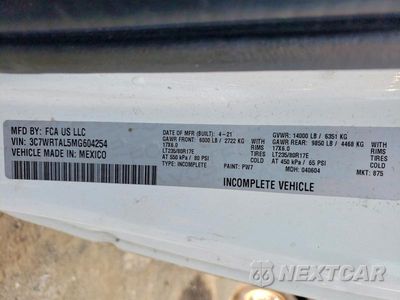 Zdjęcie 13 z 13 samochodu: 2021 RAM 3500 VIN:3C7WRTAL5MG604254 - miniatura