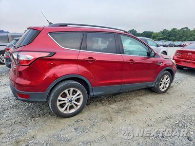 Trzecie zdjęcie samochodu z tyłu: 2018 FORD ESCAPE SEL VIN:1FMCU0HD5JUD47080 - miniatura