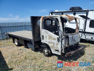 Czwarte zdjęcie samochodu z boku: 2022 ISUZU NPR HD - EXPEDITOR TRUCK VIN:JALC4W168N7013230 - miniatura