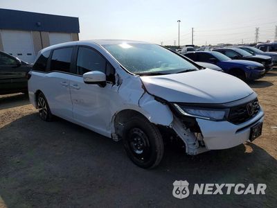 Czwarte zdjęcie samochodu z boku: 2025 HONDA ODYSSEY EXL VIN:5FNRL6H61SB063333 - miniatura
