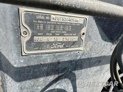 Zdjęcie 10 z 10 samochodu: 1956 FORD THUNDERBIRD LT VIN:P6FH184094 - miniatura