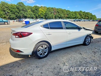 Trzecie zdjęcie samochodu z tyłu: 2020 HYUNDAI ELANTRA VALUE EDITION VIN:5NPD84LF5LH607889 - miniatura