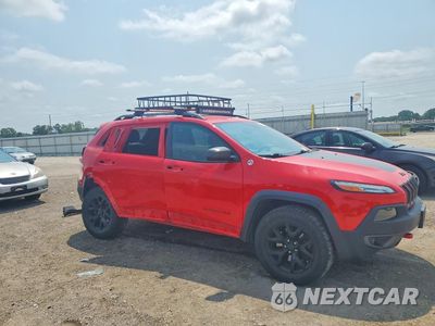 Czwarte zdjęcie samochodu z boku: 2017 JEEP CHEROKEE TRAILHAWK VIN:1C4PJMBS7HW584181 - miniatura