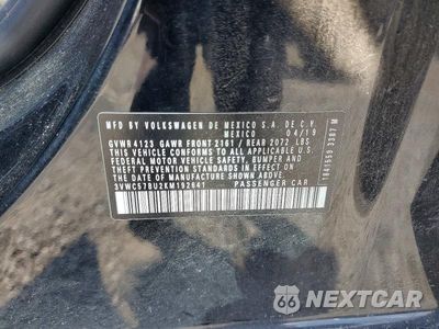 Zdjęcie 12 z 12 samochodu: 2019 VOLKSWAGEN JETTA S VIN:3VWC57BU2KM192641 - miniatura