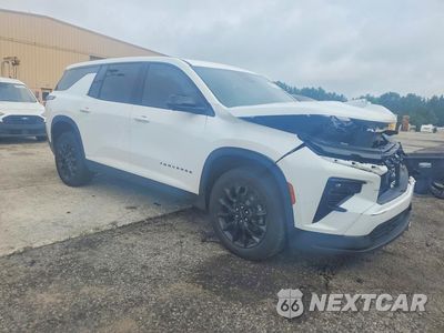 Czwarte zdjęcie samochodu z boku: 2024 CHEVROLET TRAVERSE LS VIN:1GNEREKSXRJ243109 - miniatura