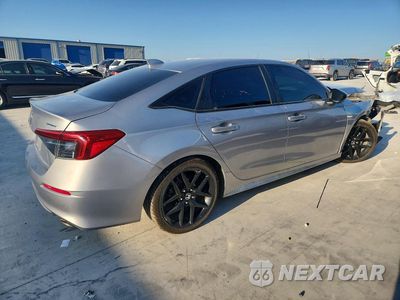 Trzecie zdjęcie samochodu z tyłu: 2022 HONDA CIVIC SPORT VIN:2HGFE2F50NH593812 - miniatura
