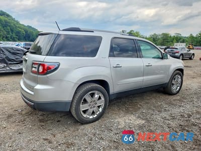 Trzecie zdjęcie samochodu z tyłu: 2017 GMC ACADIA LIMITED SLT-2 VIN:1GKKVSKD3HJ155609 - miniatura