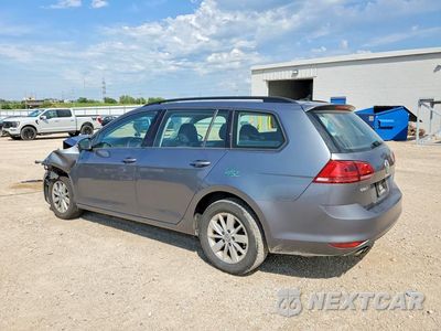 Drugie zdjęcie samochodu z przodu: 2017 VOLKSWAGEN GOLF SPORTWAGEN S VIN:3VWC17AU5HM541197 - miniatura