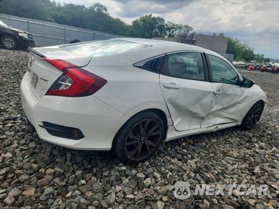 Trzecie zdjęcie samochodu z tyłu: 2020 HONDA CIVIC SPORT VIN:19XFC2F88LE215132 - miniatura