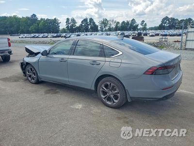 Drugie zdjęcie samochodu z przodu: 2024 HONDA ACCORD HYBRID EXL VIN:1HGCY2F67RA085232 - miniatura