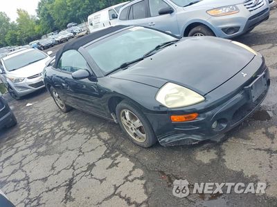 Czwarte zdjęcie samochodu z boku: 2003 MITSUBISHI ECLIPSE SPYDER GS VIN:4A3AE45G73E176213 - miniatura