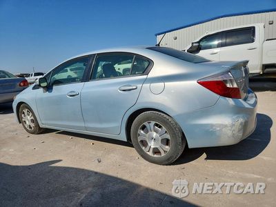 Drugie zdjęcie samochodu z przodu: 2012 HONDA CIVIC HYBRID VIN:JHMFB4F26CS008325 - miniatura