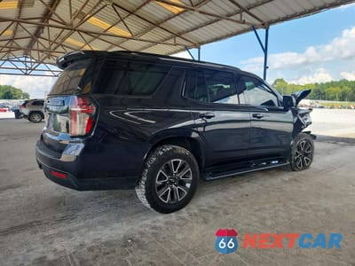 Trzecie zdjęcie samochodu z tyłu: 2023 CHEVROLET TAHOE K1500 Z71 VIN:1GNSKPKD9PR191006 - miniatura