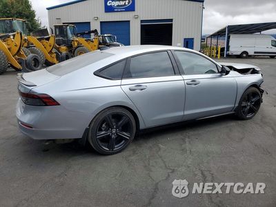 Trzecie zdjęcie samochodu z tyłu: 2025 HONDA ACCORD HYBRID SPORT-L VIN:1HGCY2F7XSA083635 - miniatura