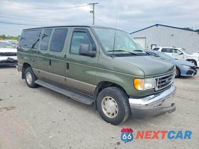 Czwarte zdjęcie samochodu z boku: 2003 FORD ECONOLINE E150 WAGON VIN:1FMRE11L23HA06875 - miniatura