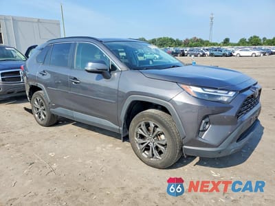 Czwarte zdjęcie samochodu z boku: 2024 TOYOTA RAV4 XLE PREMIUM VIN:2T3B6RFV0RW051277 - miniatura