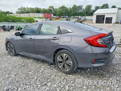 Drugie zdjęcie samochodu z przodu: 2016 HONDA CIVIC EXL VIN:19XFC1F7XGE003307 - miniatura