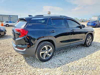 Trzecie zdjęcie samochodu z tyłu: 2020 GMC TERRAIN SLT VIN:3GKALVEV2LL126045 - miniatura
