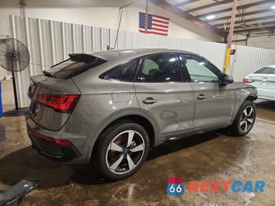 Trzecie zdjęcie samochodu z tyłu: 2023 AUDI Q5 SPORTBACK PRM PLS 45 VIN:WA15AAFY7P2039473 - miniatura