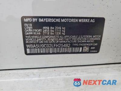 Zdjęcie 12 z 12 samochodu: 2020 BMW M340XI VIN:WBA5U9C02LFH25482 - miniatura
