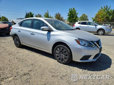 Czwarte zdjęcie samochodu z boku: 2019 NISSAN SENTRA S VIN:3N1AB7AP6KY267254 - miniatura
