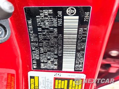 Zdjęcie 13 z 13 samochodu: 2018 TOYOTA CAMRY HYBRID XLE VIN:4T1B21HK7JU501794 - miniatura