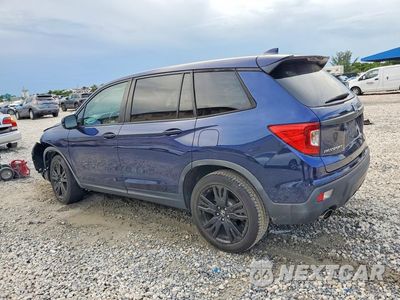 Drugie zdjęcie samochodu z przodu: 2019 HONDA PASSPORT SPORT VIN:5FNYF7H2XKB010927 - miniatura