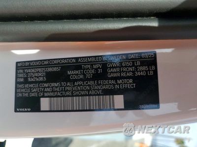 Zdjęcie 13 z 13 samochodu: 2025 VOLVO XC90 PLUS VIN:YV4062PB2S1380857 - miniatura