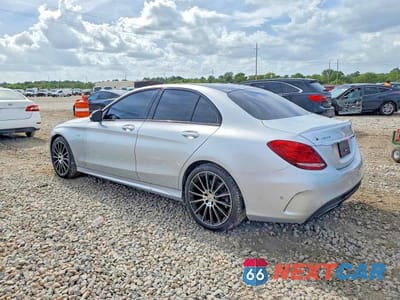 Drugie zdjęcie samochodu z przodu: 2018 MERCEDES-BENZ C 43 4MATIC AMG VIN:55SWF6EB2JU274470 - miniatura