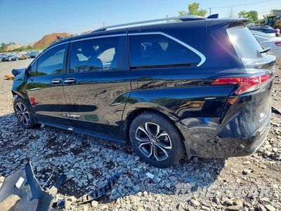Drugie zdjęcie samochodu z przodu: 2025 TOYOTA SIENNA PLATINUM 7-PASSENGER VIN:5TDESKFC5SS195008 - miniatura