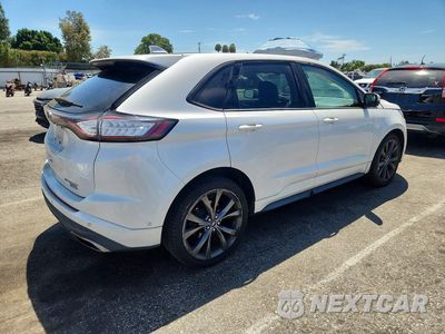 Trzecie zdjęcie samochodu z tyłu: 2015 FORD EDGE SPORT VIN:2FMPK3AP8FBC26778 - miniatura