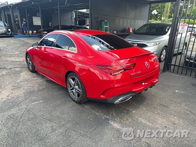 Trzecie zdjęcie samochodu z tyłu: 2020 MERCEDES-BENZ CLA 250 4MATIC VIN:WDD5J4HB0LN068828 - miniatura