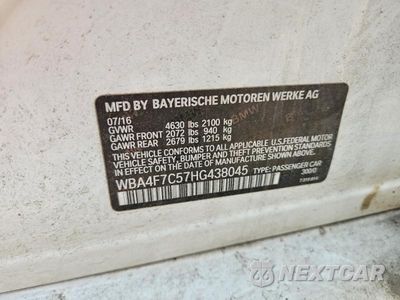 Zdjęcie 12 z 12 samochodu: 2017 BMW 430I GRAN COUPE VIN:WBA4F7C57HG438045 - miniatura