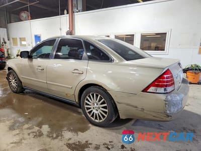 Drugie zdjęcie samochodu z przodu: 2006 MERCURY MONTEGO PREMIER VIN:1MEFM421X6G606299 - miniatura