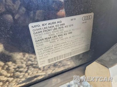 Zdjęcie 12 z 12 samochodu: 2019 AUDI Q5 PREMIUM PLUS VIN:WA1BNAFY4K2125565 - miniatura