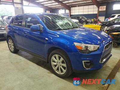 Czwarte zdjęcie samochodu z boku: 2015 MITSUBISHI OUTLANDER SPORT ES VIN:4A4AR3AU0FE051130 - miniatura