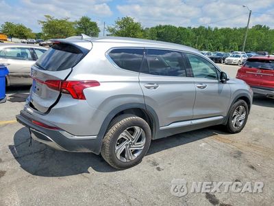 Trzecie zdjęcie samochodu z tyłu: 2022 HYUNDAI SANTA FE SEL VIN:5NMS3DAJ4NH457089 - miniatura
