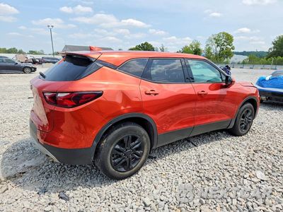 Trzecie zdjęcie samochodu z tyłu: 2022 CHEVROLET BLAZER 2LT VIN:3GNKBCR47NS122985 - miniatura