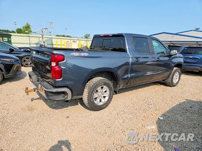 Trzecie zdjęcie samochodu z tyłu: 2019 CHEVROLET SILVERADO K1500 LT VIN:1GCUYDED0KZ250592 - miniatura
