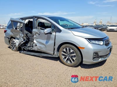 Czwarte zdjęcie samochodu z boku: 2025 HONDA ODYSSEY EXL VIN:5FNRL6H65SB079566 - miniatura