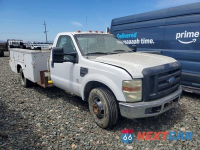 Czwarte zdjęcie samochodu z boku: 2008 FORD F350 SUPER DUTY VIN:1FDWF36528EA80148 - miniatura